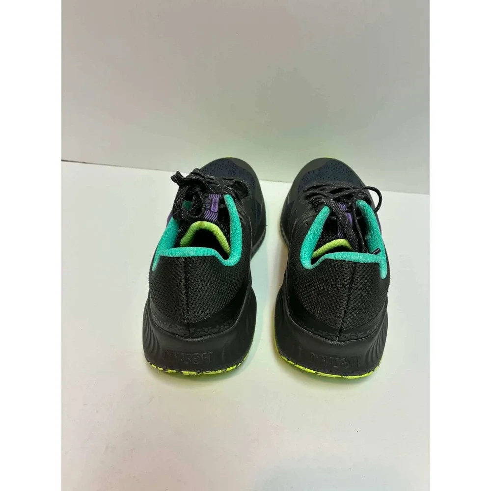 New Balance DynaSoft Nitrel v5 Trail Running Shoes Womens 6 Black Purple Teal